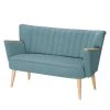 Mørteens Canapé Bauro (2 places) - Turquoise -Meubles de salon Soldes sofa bauro 2 sitzer webstoff tuerkis 5142492