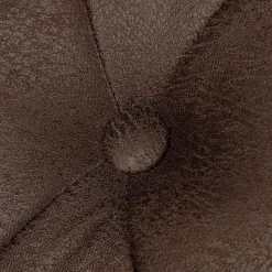 Ars manufacti Canapé Benavente (2 places) - Aspect vieux cuir marron foncé -Meubles de salon Soldes sofa benavente 2 sitzer antiklederoptik dunkelbraun 437402