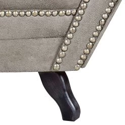 Ars manufacti Canapé Benavente (2 places) - Aspect vieux cuir argenté 21 Ars manufacti Canapé Benavente (2 places) - Aspect vieux cuir argenté -Meubles de salon Soldes sofa benavente 2 sitzer antiklederoptik silber 1757594