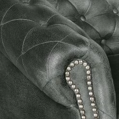 Ars manufacti Canapé Benavente (3 places) - Aspect cuir vieilli anthracite 23 Ars manufacti Canapé Benavente (3 places) - Aspect cuir vieilli anthracite -Meubles de salon Soldes sofa benavente 3 sitzer antiklederoptik anthrazith 437291