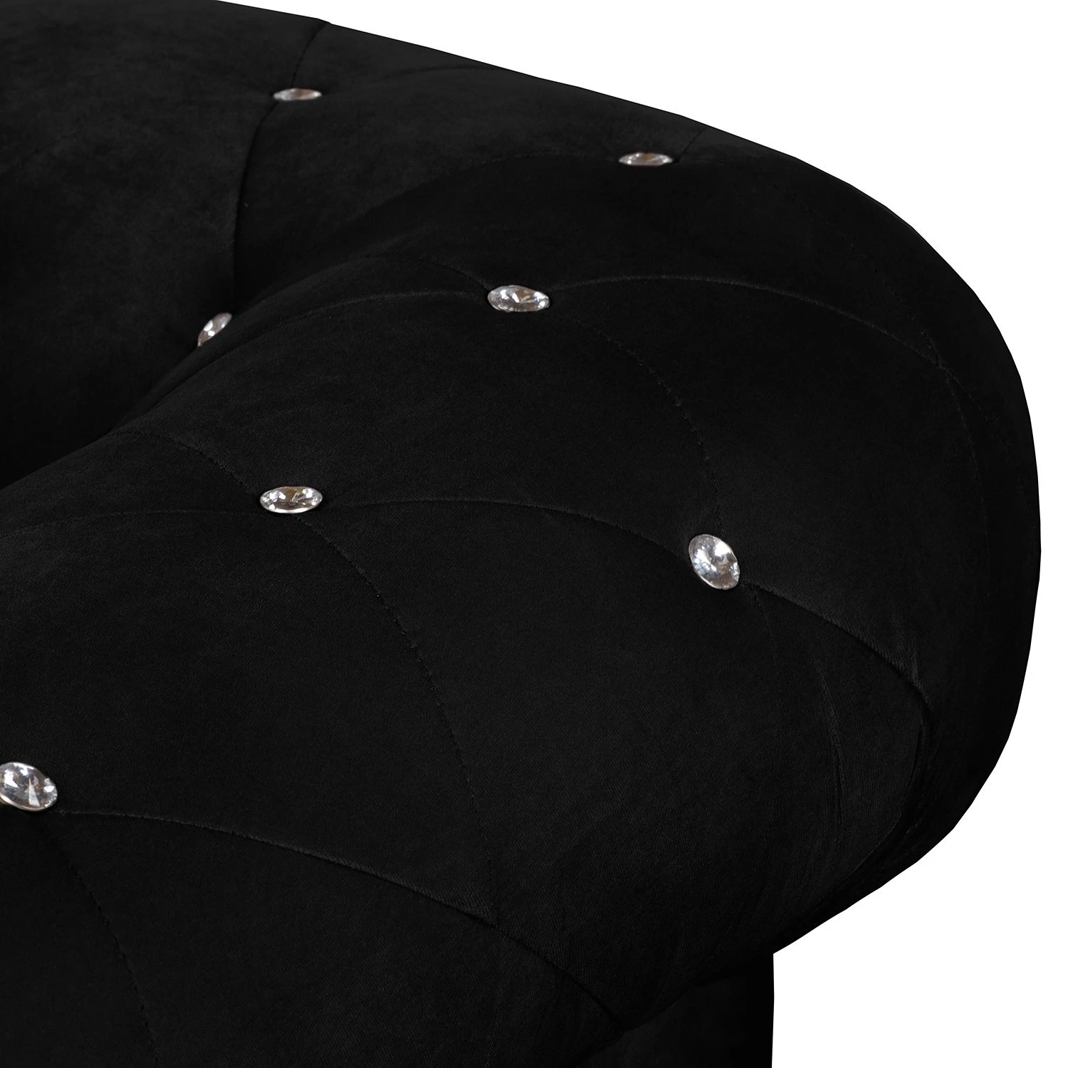 Jack & Alice Canapé Benavente I (2 places) - Noir 8 Jack & Alice Canapé Benavente I (2 places) - Noir – Image 6