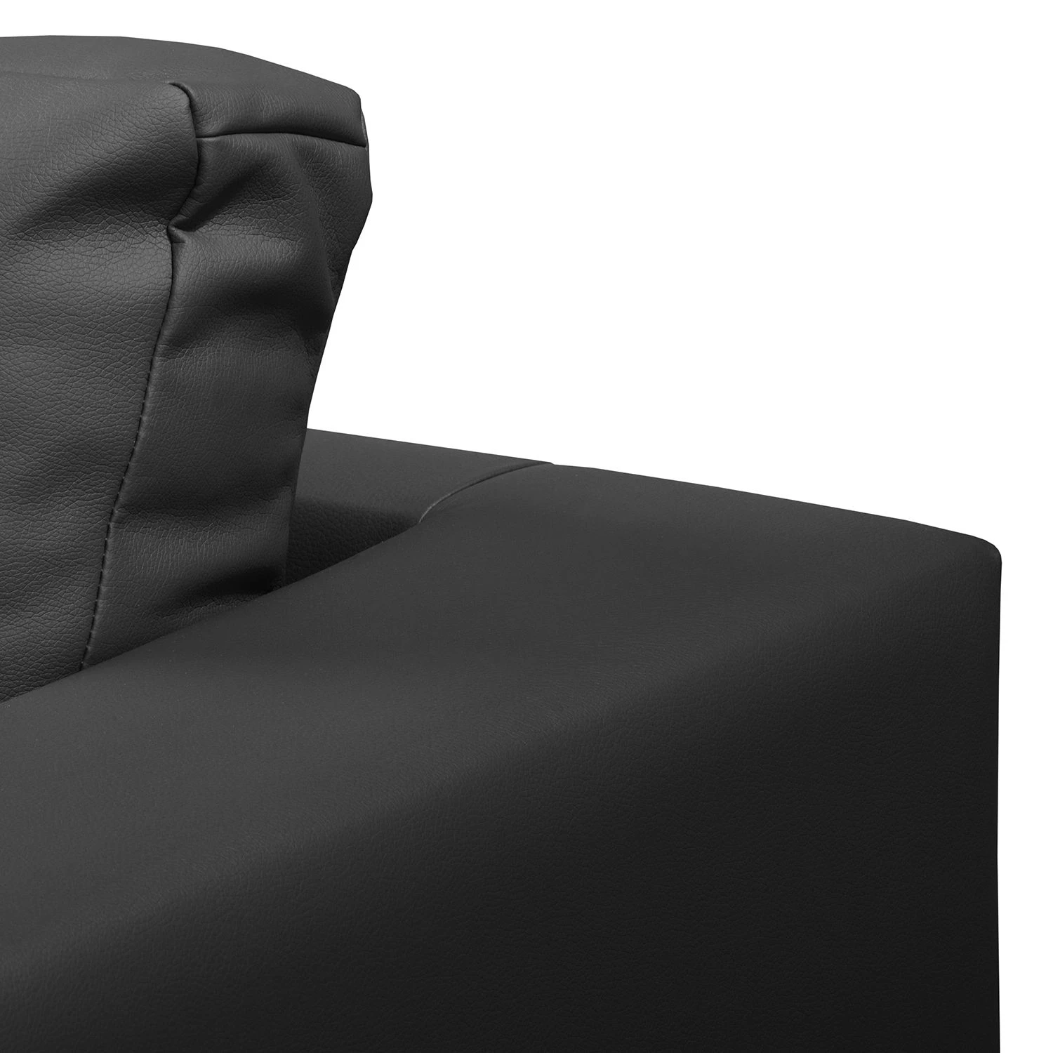 Ars manufacti Fauteuil Bexwell I - Imitation cuir - Cuir synthétique Madara: Noir 7 Ars manufacti Fauteuil Bexwell I - Imitation cuir - Cuir synthétique Madara: Noir – Image 5