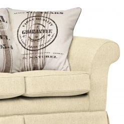 Maison Belfort Canapé Campagne (2 places) Tissu - Ecru -Meubles de salon Soldes sofa campagne 2 sitzer webstoff beige 4987212