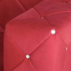 Home Design Canapé Carlotta (2 places) - Microfibre rouge 19 Home Design Canapé Carlotta (2 places) - Microfibre rouge -Meubles de salon Soldes sofa carlotta 2 sitzer microfaser rot 388184