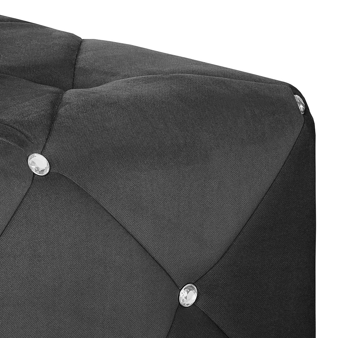 Home Design Canapé Carlotta (2 places) - Microfibre noir 8 Home Design Canapé Carlotta (2 places) - Microfibre noir – Image 6