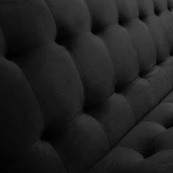 Jack & Alice Canapé Charm I (3 places) - Noir 16 Jack & Alice Canapé Charm I (3 places) - Noir -Meubles de salon Soldes sofa charm i 3 sitzer microfaser schwarz 4692164