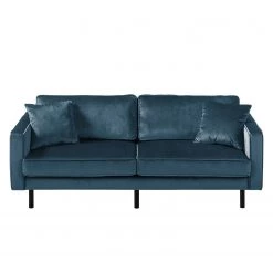 Eva Padberg Collection Canapé Edina (3 places) - Bleu foncé 17 Eva Padberg Collection Canapé Edina (3 places) - Bleu foncé -Meubles de salon Soldes sofa edina 3 sitzer samt dunkelblau 4707664