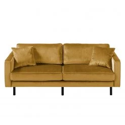 Eva Padberg Collection Ensemble de salon Edina (3-2) - Miel -Meubles de salon Soldes sofa edina 3 sitzer samt honig 4706452