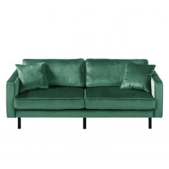 Eva Padberg Collection Ensemble de salon Edina (3-2-1) - Vert océan -Meubles de salon Soldes sofa edina 3 sitzer samt mintgruen 4707640