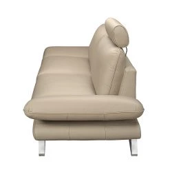 Fredriks Canapé Enzo (3 places) - Appui-tête réglable -Meubles de salon Soldes sofa enzo 3 sitzer echtleder beige 431154