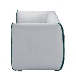 Fredriks Ensemble de salon Grady II (3-2) - Tissu - Gris clair / Turquoise -Meubles de salon Soldes sofa grady webstoff ii 2 sitzer hellgrau tuerkis 4770540