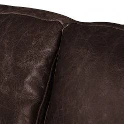 Ars manufacti Ensemble de salon Horley (3-2) - Cuir véritable - Marron foncé -Meubles de salon Soldes sofa horley 3 sitzer echtleder dunkelbraun 4480552