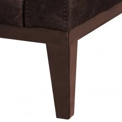 Ars manufacti Ensemble de salon Horley (3-2) - Cuir véritable - Marron foncé -Meubles de salon Soldes sofa horley 3 sitzer echtleder dunkelbraun 4480568