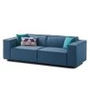 Canapé Kinx (2,5 places) Tissu - Tissu Osta: Bleu foncé - Sans fonction -Meubles de salon Soldes sofa kinx 2 5 sitzer webstoff stoff osta dunkelblau 4320168