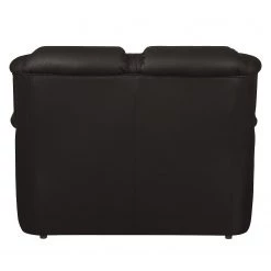 Modoform Canapé Lakin Imitation cuir (2 places) - Marron foncé -Meubles de salon Soldes sofa lakin 2 sitzer kunstleder dunkelbraun 4077420