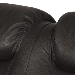 Modoform Canapé Lakin Imitation cuir (2 places) - Marron foncé -Meubles de salon Soldes sofa lakin 2 sitzer kunstleder dunkelbraun 4077424