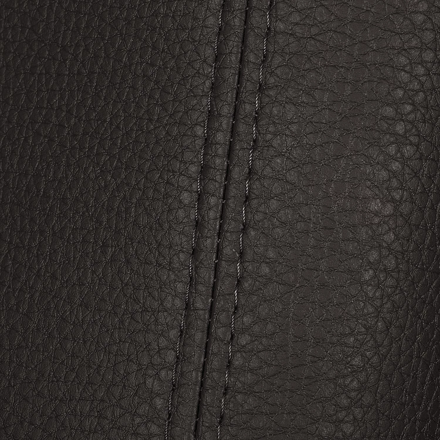 Modoform Canapé Lakin Imitation cuir (3 places) - Marron foncé 14 Modoform Canapé Lakin Imitation cuir (3 places) - Marron foncé – Image 12