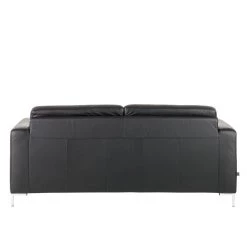 Fredriks Canapé Lampone (3 places) - Cuir véritable - Noir -Meubles de salon Soldes sofa lampone 3 sitzer echtleder schwarz 1387435