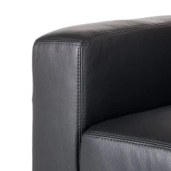 Fredriks Canapé Lampone (3 places) - Cuir véritable - Noir -Meubles de salon Soldes sofa lampone 3 sitzer echtleder schwarz 1387439