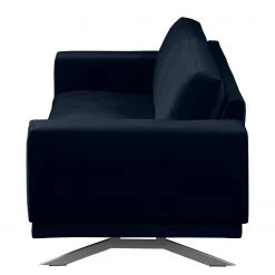 Jack & Alice Canapé Lorcy (3 places) - Bleu foncé -Meubles de salon Soldes sofa lorcy 3 sitzer samt dunkelblau 4892160