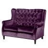 Maison Belfort Canapé Luro (2 places) - Velours -Meubles de salon Soldes sofa luro samt 2 sitzer beere 4769100