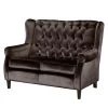 Maison Belfort Canapé Luro (2 places) - Velours -Meubles de salon Soldes sofa luro samt 2 sitzer braun 4769148