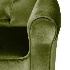 Maison Belfort Canapé Luro (2 places) - Velours -Meubles de salon Soldes sofa luro samt 2 sitzer olivgruen 4769032