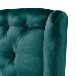 Maison Belfort Canapé Luro (2 places) - Velours -Meubles de salon Soldes sofa luro samt 2 sitzer petrol 4769080