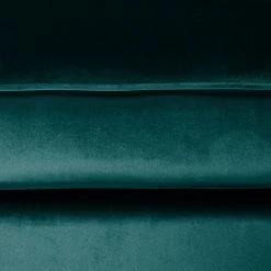 Maison Belfort Canapé Luro (2 places) - Velours -Meubles de salon Soldes sofa luro samt 2 sitzer petrol 4769092