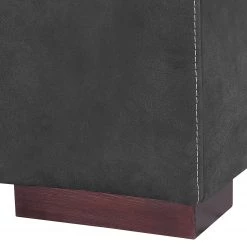 Ars Natura Canapé Maine (3 places) - Gris foncé 22 Ars Natura Canapé Maine (3 places) - Gris foncé -Meubles de salon Soldes sofa maine 3 sitzer echtleder dunkelgrau 4479960