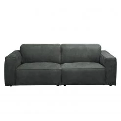 Ars manufacti Canapé Manchester (2 places) Cuir vérita - Anthracite -Meubles de salon Soldes sofa manchester 2 sitzer echtleder anthrazit 4354784