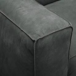 Ars manufacti Canapé Manchester (2 places) Cuir vérita - Anthracite -Meubles de salon Soldes sofa manchester 2 sitzer echtleder anthrazit 4354804