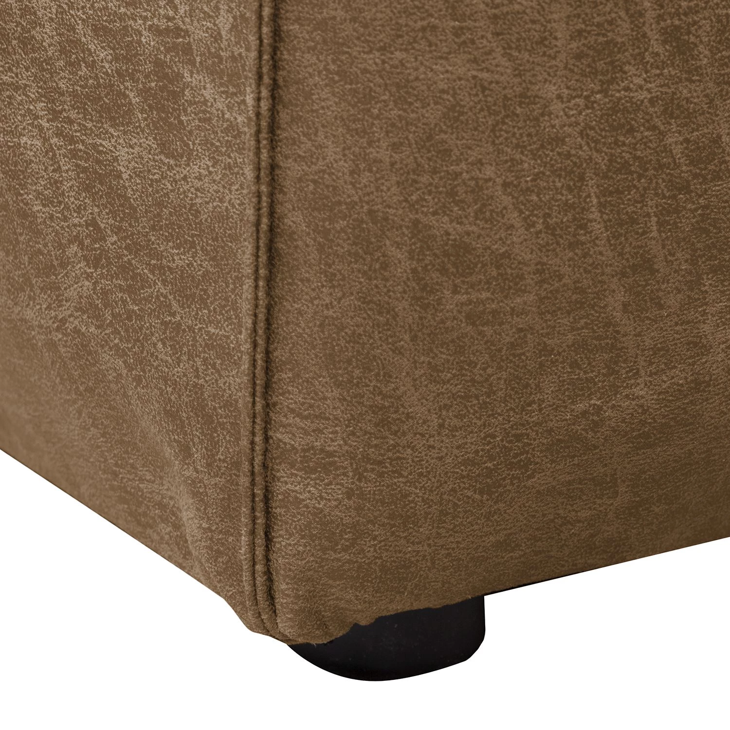 Ars manufacti Canapé Manchester (3 places) Aspect cuir - Camel 11 Ars manufacti Canapé Manchester (3 places) Aspect cuir - Camel – Image 9