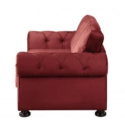 Velvet Studio Ensemble de salon Marau (3-2) - Rouge -Meubles de salon Soldes sofa marau 3 sitzer samt rot 4915204