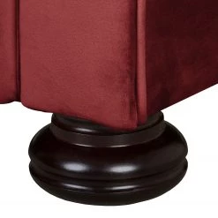 Velvet Studio Ensemble de salon Marau (3-2) - Rouge -Meubles de salon Soldes sofa marau 3 sitzer samt rot 4915232