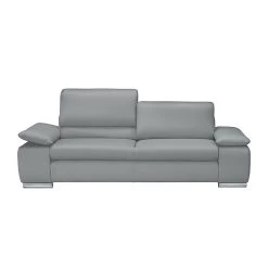 Fredriks Canapé Masca (3 places) - Imitation cuir gris 11 Fredriks Canapé Masca (3 places) - Imitation cuir gris -Meubles de salon Soldes sofa masca 3 sitzer kunstleder grau 513312