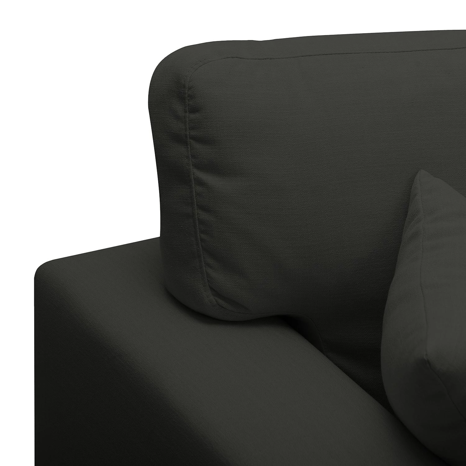 Maison Belfort Canapé Mormès (3 places) Tissu - Basalte 8 Maison Belfort Canapé Mormès (3 places) Tissu - Basalte – Image 6