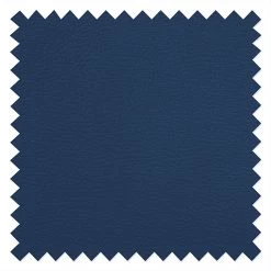 Studio Monroe Canapé Nixa (2 places) - Cuir synthétique - Blanc / Bleu foncé -Meubles de salon Soldes sofa nixa 2 sitzer kunstleder weiss dunkelblau 435849