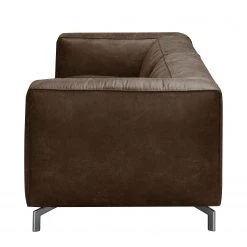 Ars manufacti Canapé Pentre (3 places) - Aspect cuir vieilli - Marron 14 Ars manufacti Canapé Pentre (3 places) - Aspect cuir vieilli - Marron -Meubles de salon Soldes sofa pentre 3 sitzer antiklederlook braun 4356512