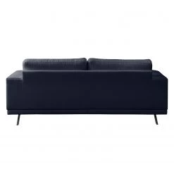 Fredriks Ensemble de salon Ramilia (3-2) - Bleu foncé -Meubles de salon Soldes sofa ramilia 2 sitzer strukturstoff dunkelblau 4883352