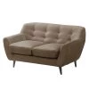 Ars manufacti Canapé Rometta (2 places) - Noix de muscade 1 Ars manufacti Canapé Rometta (2 places) - Noix de muscade -Meubles de salon Soldes sofa rometta 2 sitzer antiklederlook muskat 4925680