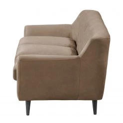 Ars manufacti Canapé Rometta (3 places) - Gris congo 17 Ars manufacti Canapé Rometta (3 places) - Gris congo -Meubles de salon Soldes sofa rometta 3 sitzer antiklederlook congo grau 4925452