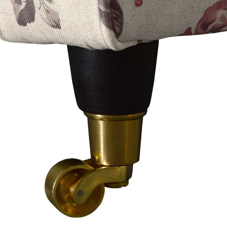 Maison Belfort Ensemble de salon Rosehearty (3-2-1) - Tissu - Crème / Rose 11 Maison Belfort Ensemble de salon Rosehearty (3-2-1) - Tissu - Crème / Rose – Image 9