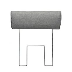 Loftscape Canapé Sharon (3 places) - Gris - Appui-tête réglable -Meubles de salon Soldes sofa sharon 3 sitzer webstoff grau 411736