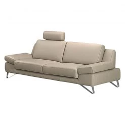 Loftscape Canapé Silvano (2,5 places) - Sans fonction -Meubles de salon Soldes sofa silvano 2 5 sitzer kunstleder taupe 443820