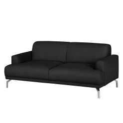 Fredriks Ensemble de salon Sisto II (3 - Noir -Meubles de salon Soldes sofa sisto ii 2 sitzer echtleder schwarz 3609661