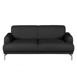 Fredriks Ensemble de salon Sisto II (3 - Noir -Meubles de salon Soldes sofa sisto ii 2 sitzer echtleder schwarz 3609669
