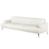 Fredriks Canapé Sisto II (3 places) - Blanc -Meubles de salon Soldes sofa sisto ii 3 sitzer echtleder weiss 3609341