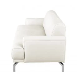 Fredriks Canapé Sisto II (3 places) - Blanc -Meubles de salon Soldes sofa sisto ii 3 sitzer echtleder weiss 3609353