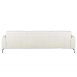 Fredriks Canapé Sisto II (3 places) - Blanc -Meubles de salon Soldes sofa sisto ii 3 sitzer echtleder weiss 3609357